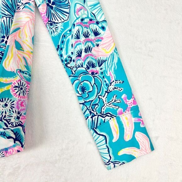 Lilly Pulitzer UPF 50+ Skipper Popover Bali Blue Once Upon A Tide Size XS - Picture 4 of 11